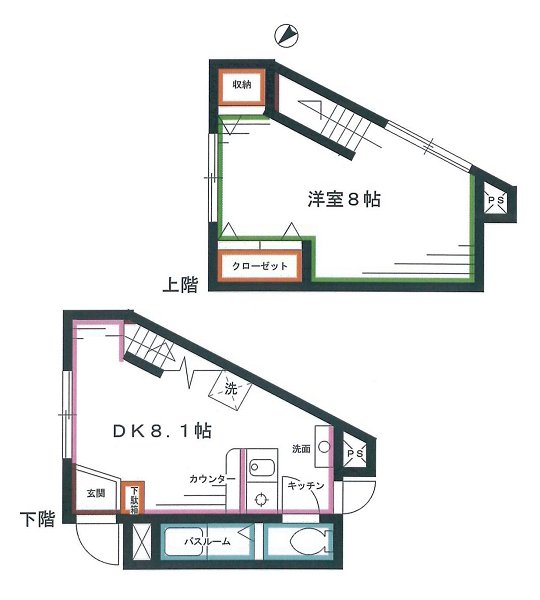 ドマーニ新中野  間取り