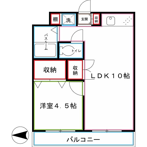 アペックス東高円寺  間取り