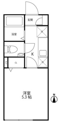 メゾン・ド・アンジュ武蔵関 間取り