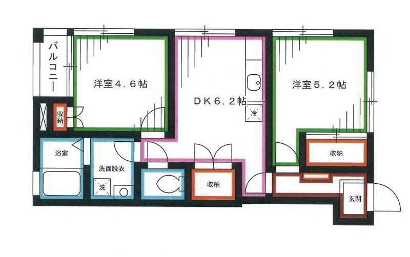 サンライズ荻窪 間取り