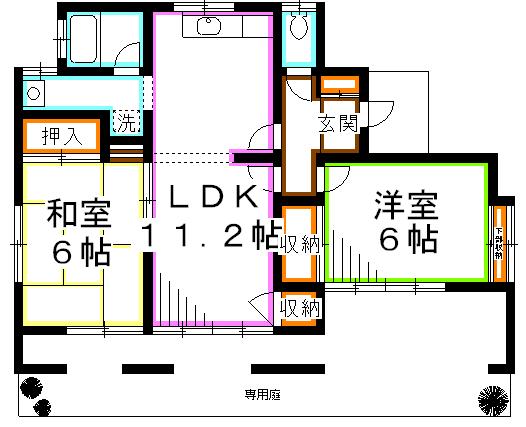 福田宅 間取り