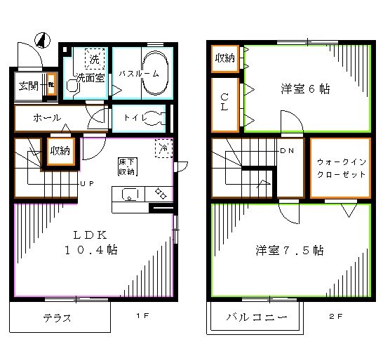 プレジール 間取り