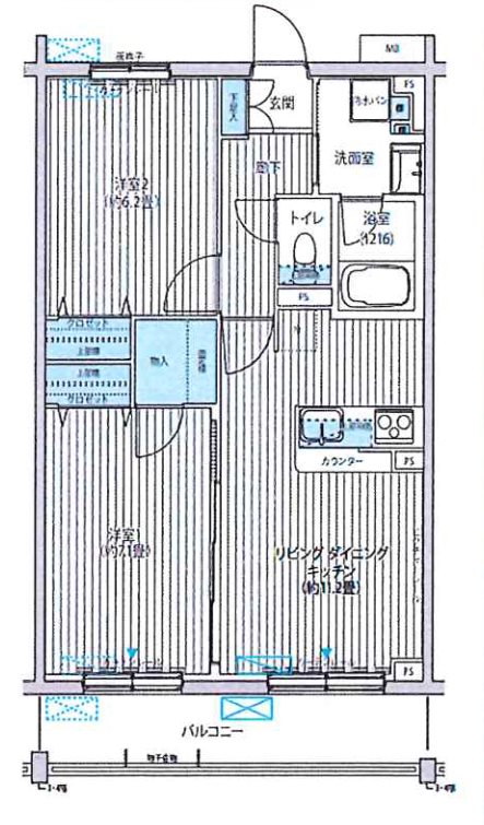 SYNCHRONICITY　Musashino 間取り