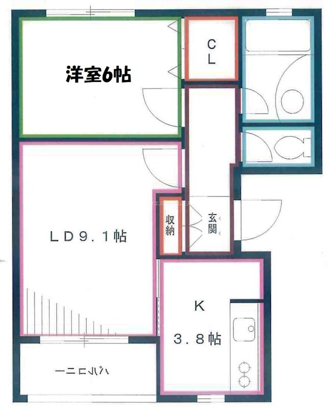 コリドー 間取り
