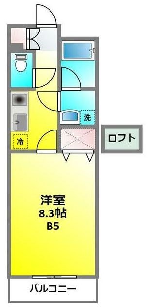 ハイツけやき七番館  間取り