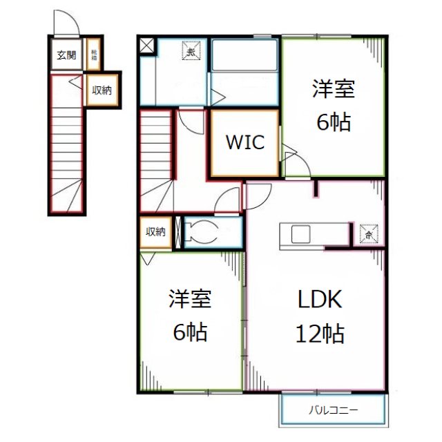 フェリシテ Ⅱ 間取り