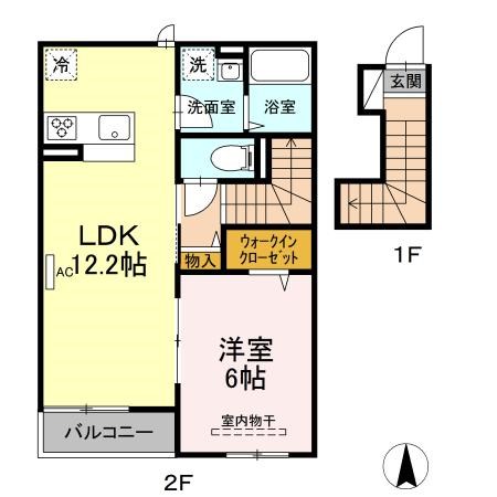 パレ天沼 間取り