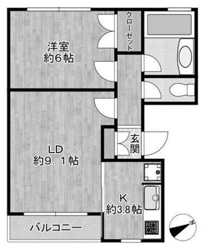 corridor 間取り