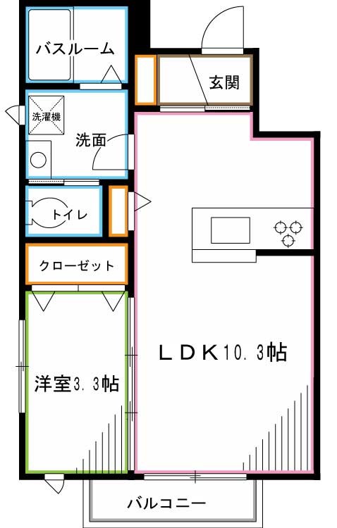 ヴェルデ 間取り