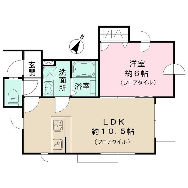デザインメゾン中井  間取り