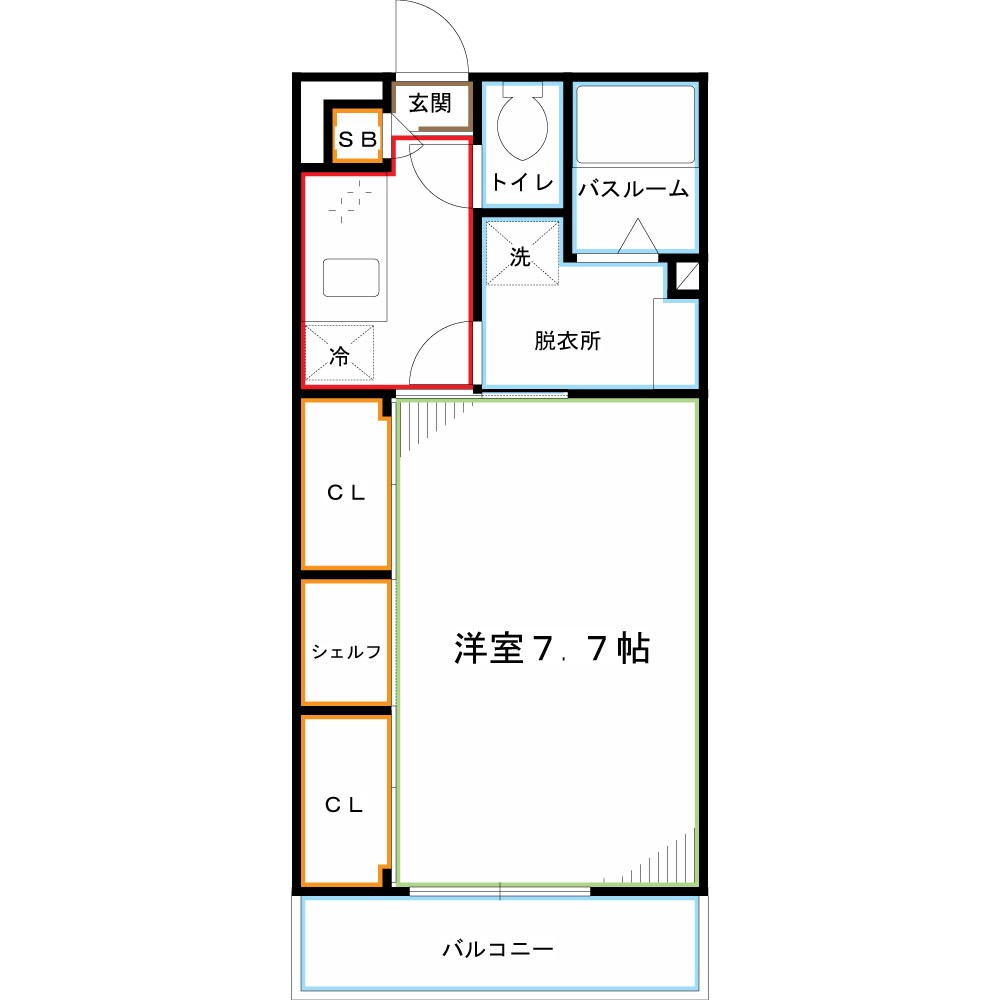 リブリ・La Paisible 間取り
