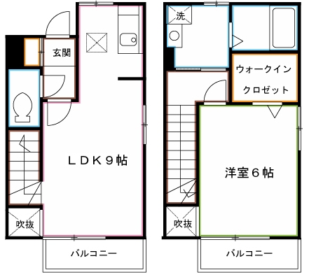クアルテート 間取り