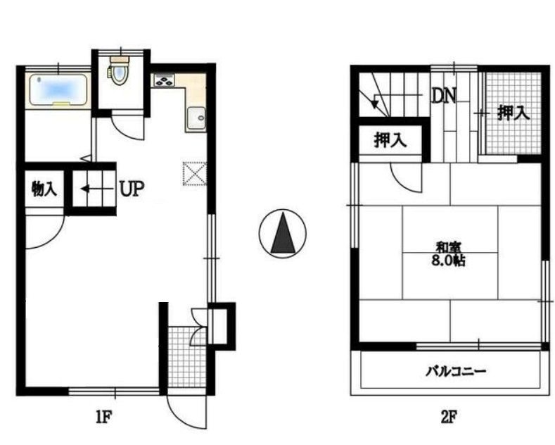 下連雀4丁目戸建て 間取り