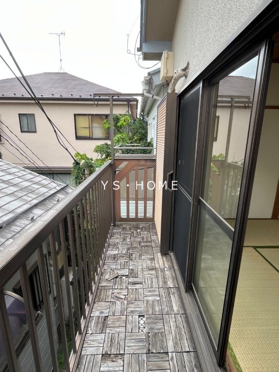 下連雀4丁目戸建て ベランダ