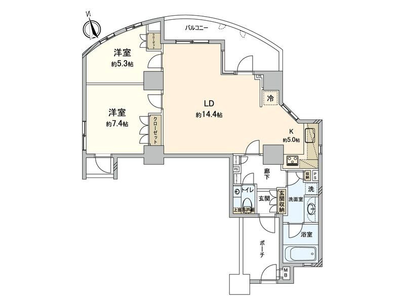 グローリオ吉祥寺本町  間取り