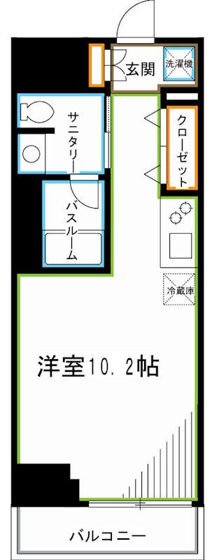 スパシエグランス荻窪  間取り