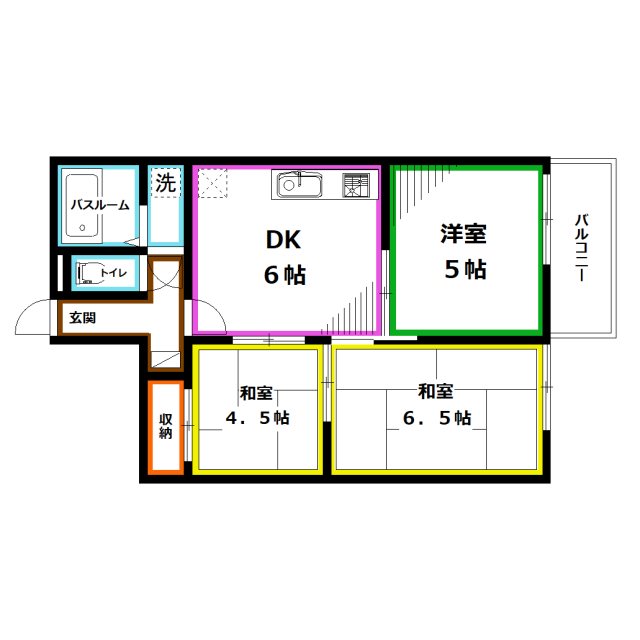 吉祥寺オリンピックマンション 間取り