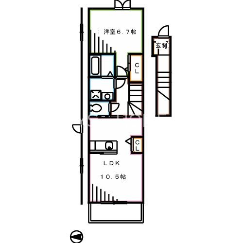 ゼファーコート 間取り