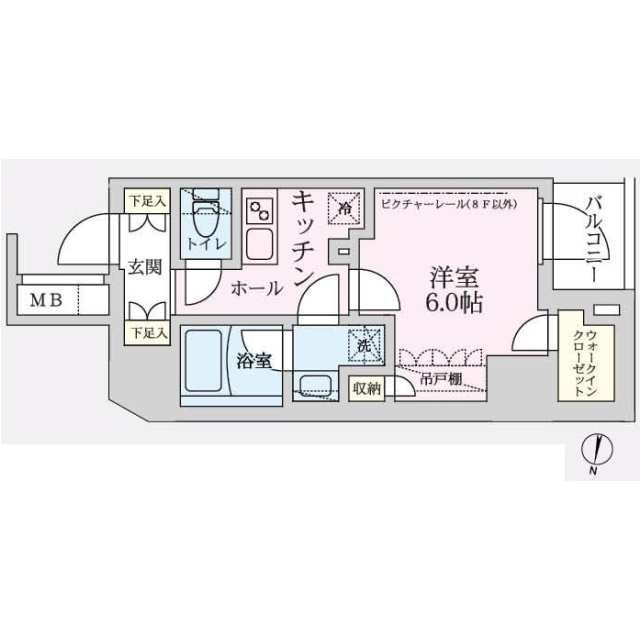 ＡＲＫＭＡＲＫ中野 間取り