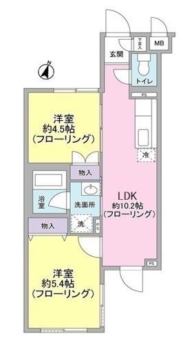 地蔵前マンション 間取り