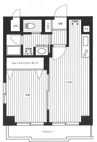 ルーブル野方参番館  間取り