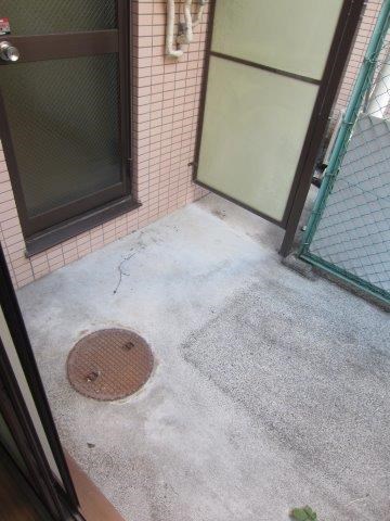地蔵前マンション ベランダ