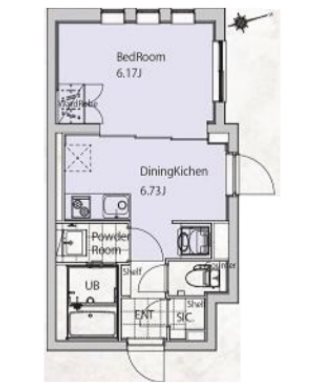SOU高円寺Ⅱ 間取り
