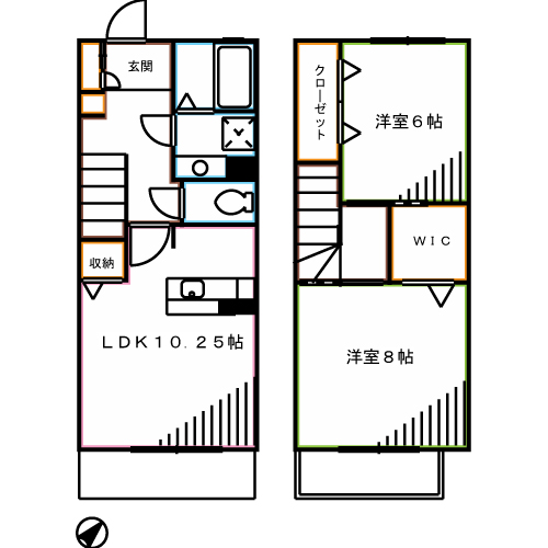 メゾン・ラマージュ  間取り