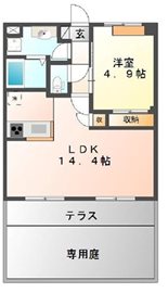 ブルーム  間取り
