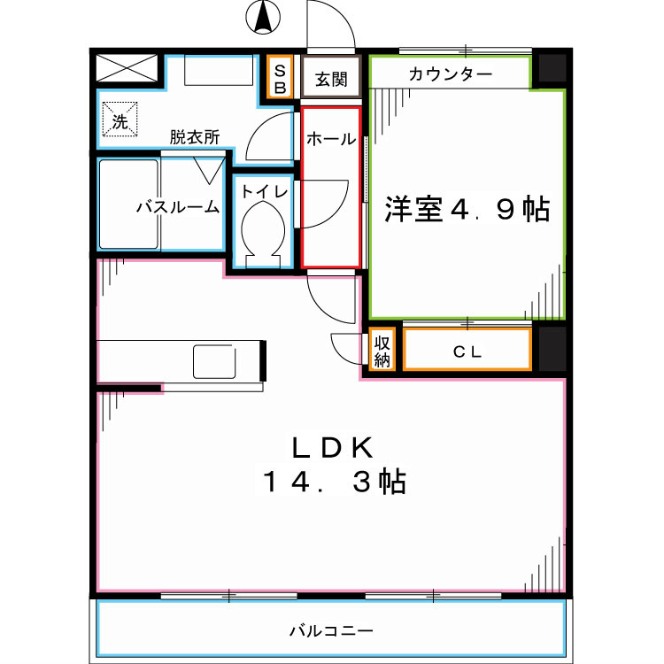 ブルーム（BLOOM） 間取り