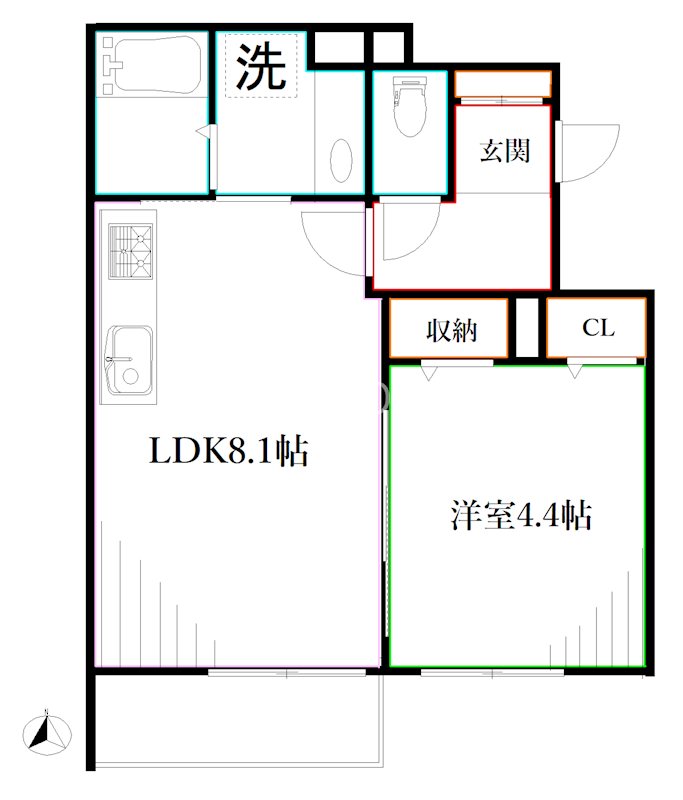 Luoca武蔵野 間取り