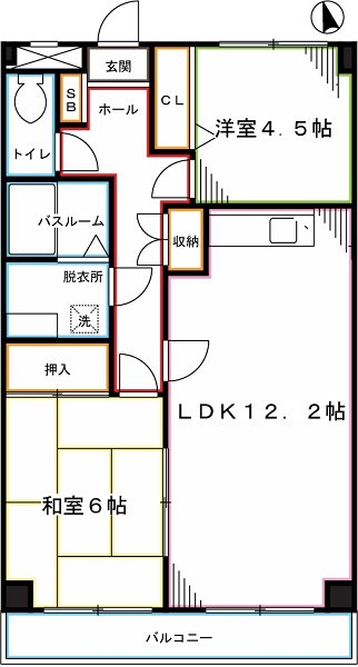 ロイヤルガーデン高杉 間取り