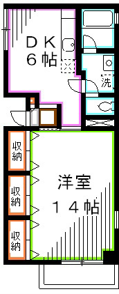 メゾン吉祥寺南  間取り