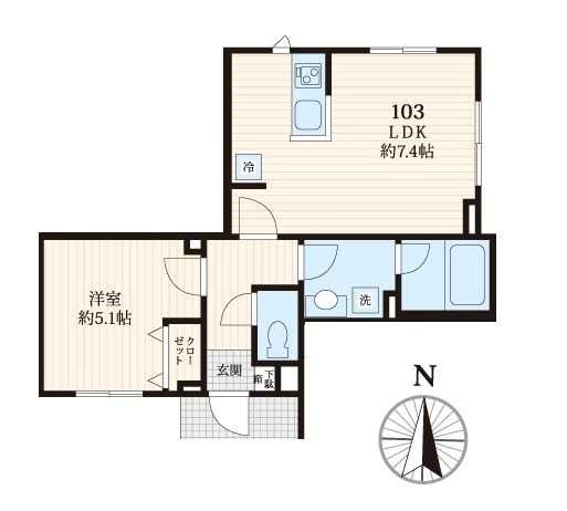 マンションエル荻窪（MANSION L 荻窪）    間取り