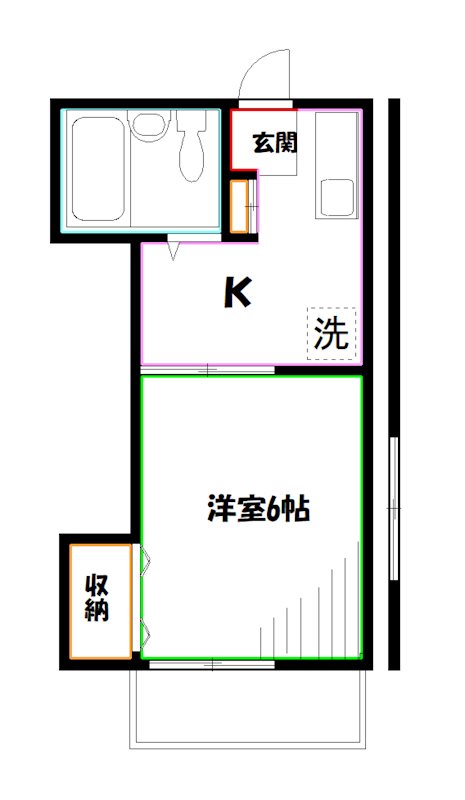 メゾンⅢ 間取り