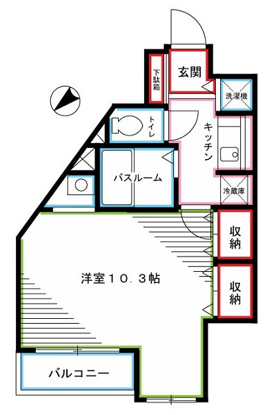 ヴェルステージ国分寺 間取り