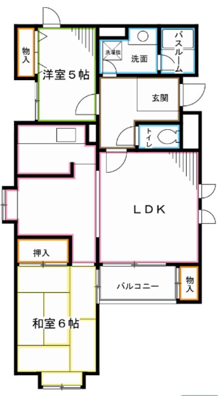 ヴェール久我山Ⅱ  間取り