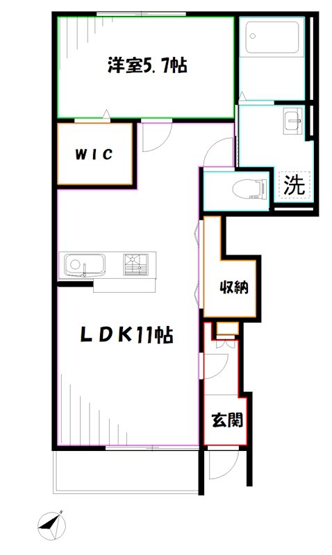 Cozy庵 間取り
