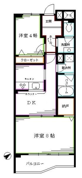 アンサンブル新中野  間取り