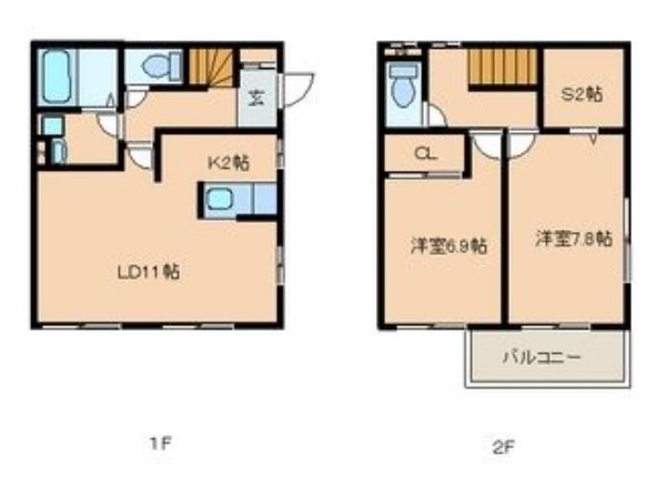 リラ・クレスト 間取り
