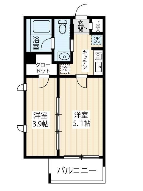 MAXIV西荻窪AZ  間取り