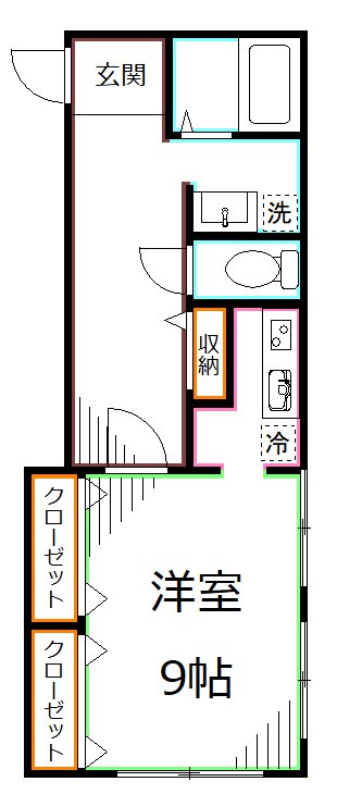 グランルナ  間取り