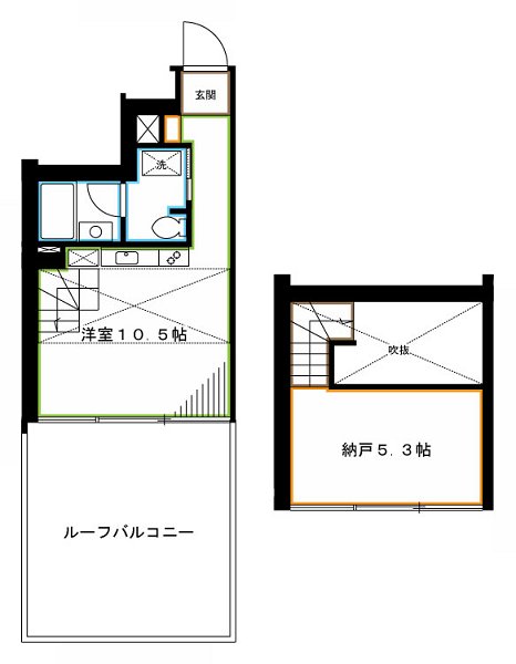 ラグゼナ東高円寺 間取り