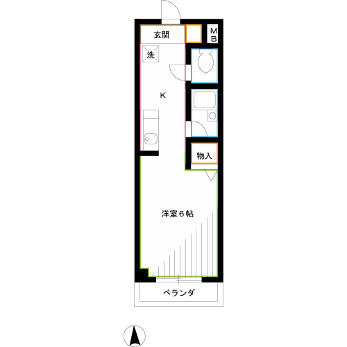 マーブルレジデンス 間取り
