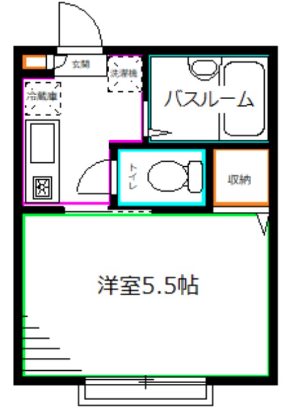 メゾンアムール 間取り