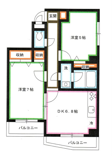 コート高橋　　  間取り
