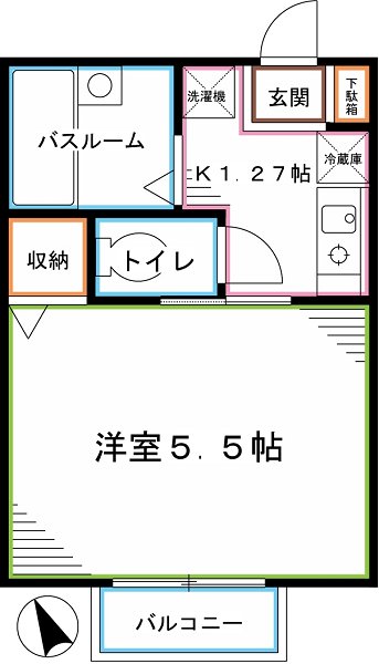 メゾンアムール  間取り
