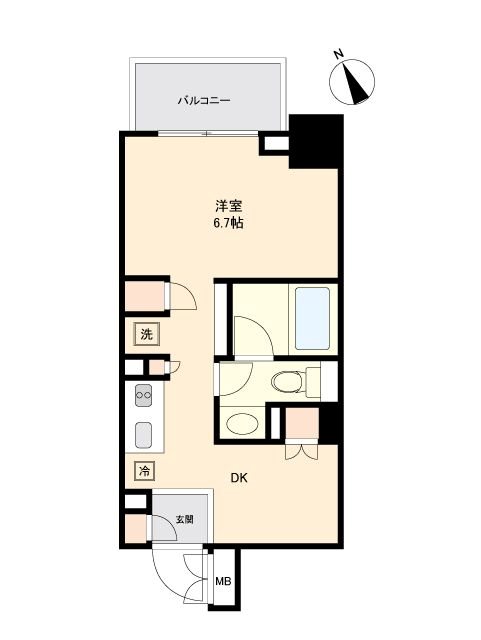 プライマル杉並方南町 間取り