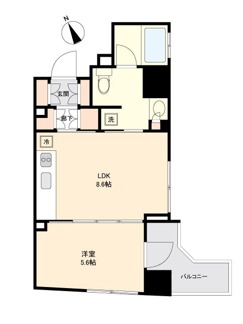 プライマル杉並方南町 間取り
