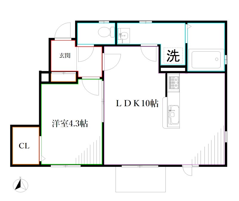Rizera  dor 間取り